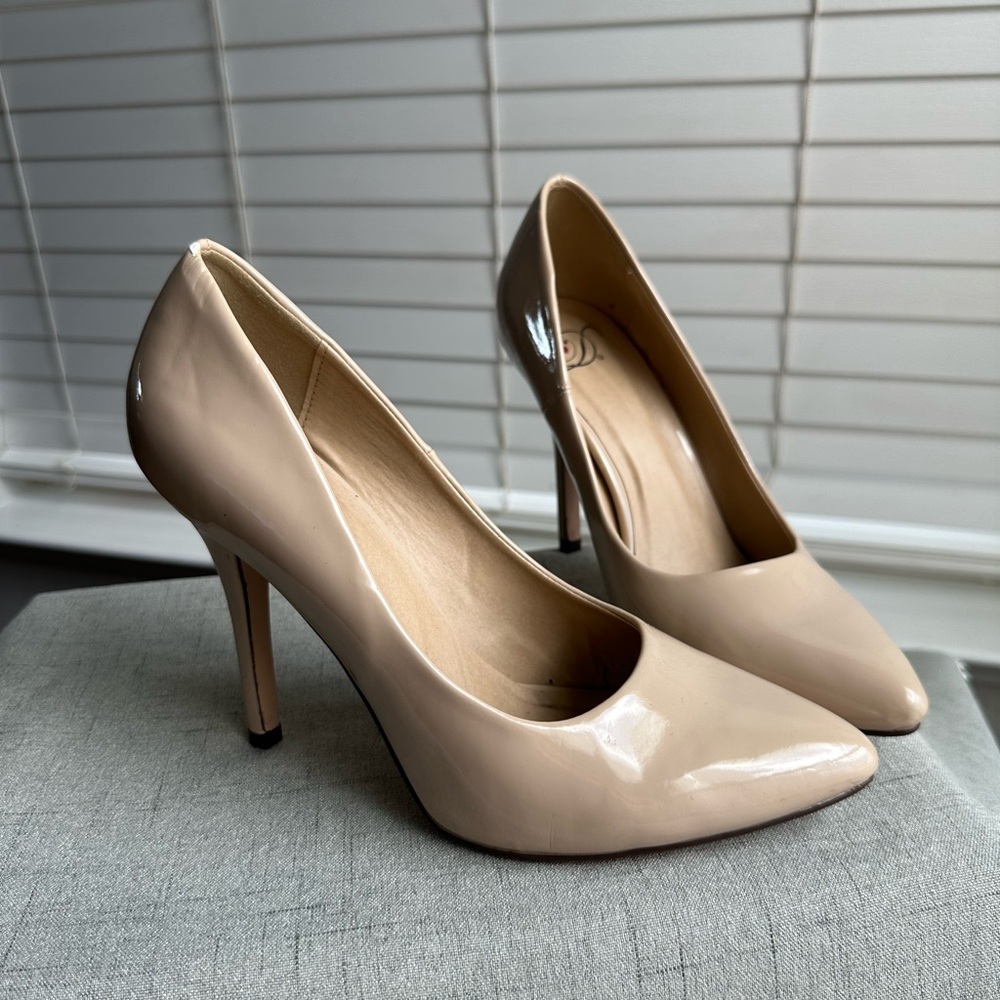 Tan Pumps